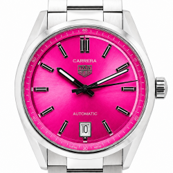 TAG Heuer Carrera 36MM WBN2313.BA0001 Pink Dial Watch